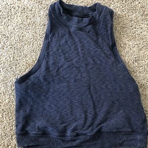 Outdoor Voices Circuit Mock Neck Crop Tank